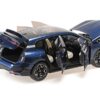 BMW iX Blue Metallic 1/18 Diecast Model Car by Minichamps