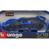 Bugatti Bolide Blue and Carbon Gray 1/18 Diecast Model Car by Bburago