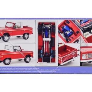 Level 5 Model Kit Ford Bronco Half Cab 1/25 Scale Model by Revell