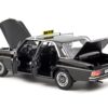 1968 Mercedes-Benz 200 Taxi Black 1/18 Diecast Model Car by Norev