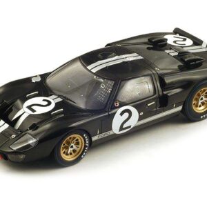 Ford MK 2 #2 Bruce McLaren – Chris Amon “Shelby American” Winner “24 Hours of Le Mans” (1966) with Acrylic Display Case 1/18 Model Car by Spark