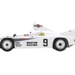 Porsche 908/80 #9 Jacky Ickx – Reinhold Joest “Martini Racing” 2nd Place “24 Hours of Le Mans” (1980) with Acrylic Display Case 1/18 Model Car by Spark