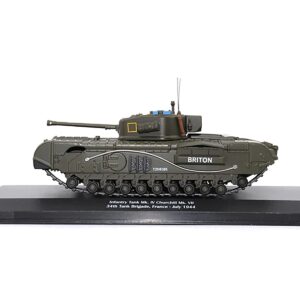 Infantry Tank Mk. IV Churchill Mk. VII “Briton” “UK 34th Tank Brigade France July 1944” 1/43 Diecast Model by AFVs of WWII