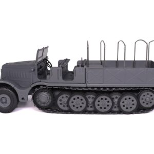 Sd.Kfz. 9 18-Ton FAMO AFV Gray “German Army” 1/43 Diecast Model by Militaria Die Cast