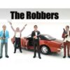 “The Robbers” 4 Piece Figure Set For 1:18 Scale Models by American Diorama