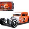 1929 Ford Model A #1 “Harley Davidson” Orange with White Flames 1/24 Diecast Model Car by Maisto