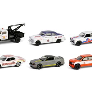 “Running on Empty” 6 piece Set Series 17 1/64 Diecast Model Cars by Greenlight