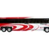 MCI D4500CT Commuter Coach Bus “San Diego MTS Rapid Express” White and Red “The Bus & Motorcoach Collection” Limited Edition to 504 pieces Worldwide 1/50 Plastic Model by Iconic Replicas