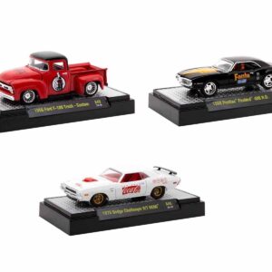 “Sodas” Set of 3 pieces Release 49 Limited Edition to 10000 pieces Worldwide 1/64 Diecast Model Cars by M2 Machines