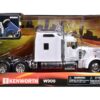 Kenworth W900 Truck Tractor White 1/32 Diecast Model by New Ray