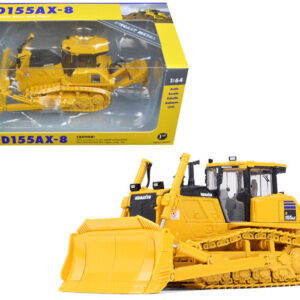 Komatsu D155AX-8 Sigmadozer with Ripper 1/64 Diecast Model by First Gear