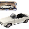 1964 1/2 Ford Mustang Convertible Cream 1/18 Diecast Car Model by Motormax