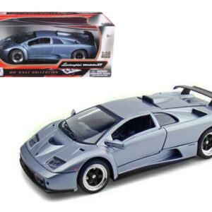 Lamborghini Diablo GT Silver 1/18 Diecast Model Car by Motormax