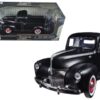 1940 Ford Pickup Matt Black 1/18 Diecast Model Car by Motormax