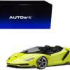 Lamborghini Centenario Roadster Verde Scandal / Solid Light Green 1/18 Model Car by Autoart