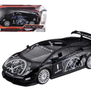 Lamborghini Gallardo LP560-4 Super Trofeo Black 1/18 Diecast Model Car by Motormax