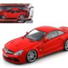 Mercedes SL65 AMG Black Series (R230) Red 1/18 Diecast Model Car by Motormax