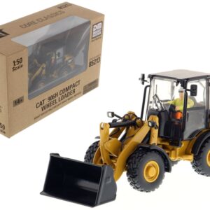 CAT Caterpillar 906H Compact Wheel Loader with Operator “Core Classics Series” 1/50 Diecast Model by Diecast Masters