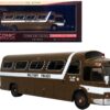 1966 GM PD4107 “Buffalo” Coach Bus U.S. Army Military Police Destination: “Fort Dix” “Vintage Bus & Motorcoach Collection” 1/87 Diecast Model by Iconic Replicas