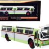 Flxible 53102 Transit Bus #N “Roosevelt Blvd. & Comly Road” SEPTA Philadelphia (Pennsylvania) Light Green and Silver with White Top “Vintage Bus & Motorcoach Collection” 1/87 (HO) Diecast Model by Iconic Replicas