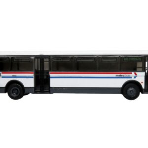 1980 Grumman 870 Advanced Design Transit Bus WMATA (Washington Metropolitan Area Transit Authority) Metro Bus “16S Pentagon” “Vintage Bus & Motorcoach Collection” 1/87 Diecast Model by Iconic Replicas