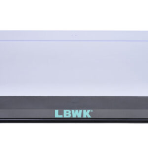 Collectible Display Show Case with Black Plastic Base and Green “LBWK” Logo for 1/18-1/24 Scale Model Cars by Autoart