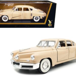 1948 Tucker Torpedo Cream 1/18 Diecast Model Car by Road Signature