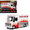 Deadpool Taco Truck with Deadpool Diecast Figurine “Marvel” Series 1/24 Diecast Model by Jada