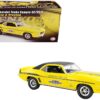 1969 Chevrolet Yenko Camaro SC/SS/E “Lawrence & Preston” Daytona Yellow with Black Stripes and Black Vinyl Top Limited Edition to 290 pieces Worldwide 1/18 Die Cast Model Car by ACME