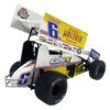 Winged Sprint Car #6 Bill Rose “Michael Waltrip Brewing Co.” Glenn Styres Racing “World of Outlaws” (2024) 1/18 Diecast Model Car by ACME