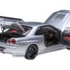 Nissan Nismo R34 GT-R Z-TUNE RHD (Right Hand Drive) Silver Metallic 1/18 Model Car by Autoart