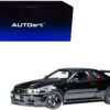 Nissan Nismo R34 GT-R Z-TUNE RHD (Right Hand Drive) Black Pearl 1/18 Model Car by Autoart