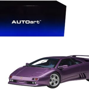 Lamborghini Diablo SE30 Viola Purple Metallic 1/18 Model Car by Autoart