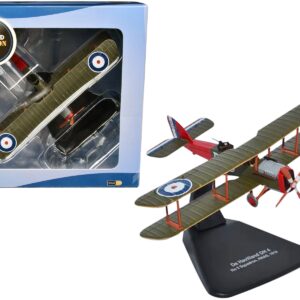 De Havilland DH4 Bomber Plane “5 Squadron Royal Naval Air Service” (1918) “Oxford Aviation” Series 1/72 Diecast Model Airplane by Oxford Diecast