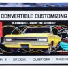 Skill 2 Model Kit 1964 Oldsmobile Cutlass F-85 Convertible 3-in-1 Kit 1/25 Scale Model by AMT