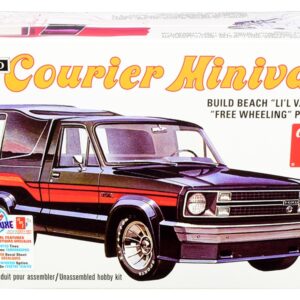 Skill 2 Model Kit 1978 Ford Courier Minivan 2-in-1 Kit 1/25 Scale Model by AMT