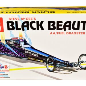 Skill 2 Model Kit Steve McGee’s Black Beauty Wedge AA/Fuel Dragster 1/25 Scale Model by AMT