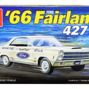 Skill 2 Model Kit 1966 Ford Fairlane 427 1/25 Scale Model by AMT