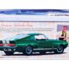 Skill 2 Model Kit 1967 Shelby Mustang GT350 USPS (United States Postal Service) “Auto Art Stamp Series” 1/25 Scale Model by AMT