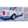 Skill 2 Model Kit 1992 Ford F-150 Flare Side Pickup Truck 1/25 Scale Model by AMT