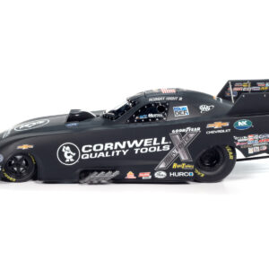 Chevrolet Camaro SS NHRA Funny Car Robert Hight “Cornwell Quality Tools” (2023) “John Force Racing” Limited Edition 1/24 Diecast Model by Auto World