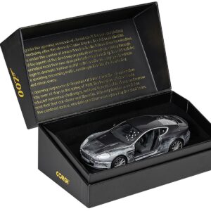 Aston Martin DBS Gray Metallic (Damaged Version) James Bond 007 “Quantum of Solace” (2008) Movie Diecast Model Car by Corgi