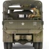 GMC CCKW-353B Cargo Truck “1st Infantry Division Weymouth England World War II” (1945) United States Army with Figures “Armoured Fighting Vehicle” Series 1/32 Diecast Model by Forces of Valor