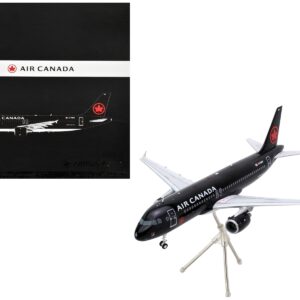 Airbus A320 Commercial Aircraft “Air Canada” (C-FNVV) Black “Gemini 200” Series 1/200 Diecast Model Airplane by GeminiJets