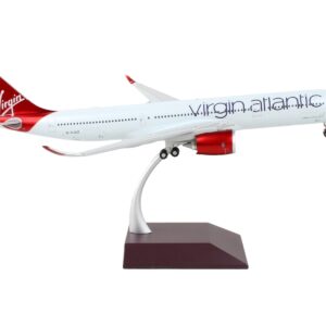 Airbus A330-900 Commercial Aircraft “Virgin Atlantic Airways” White with Red Tail “Gemini 200” Series 1/200 Diecast Model Airplane by GeminiJets