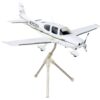 Cirrus SR22 Composite Aircraft “N2525V” White “Gemini General Aviation” Series 1/72 Diecast Model Airplane by GeminiJets