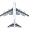 Boeing 747-400F Commercial Aircraft with Flaps Down “Western Global” White with Blue Tail Stripes 1/400 Diecast Model Airplane by GeminiJets