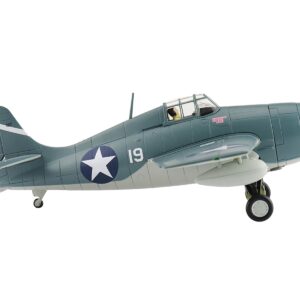 Grumman F4F-4 Wildcat Fighter Aircraft “Battle of Santa Cruz Lt. Swede Vejtasa VF-10 USS Enterprise” (1942) United States Navy “Air Power Series” 1/48 Diecast Model by Hobby Master