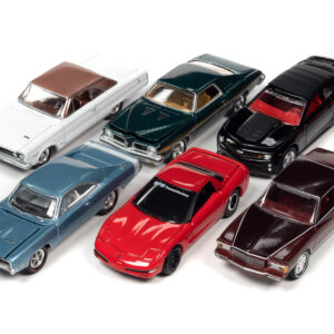 “Muscle Cars USA” 2022 Set A of 6 pieces Release 2 1/64 Diecast Model Cars by Johnny Lightning