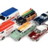 Johnny Lightning “2-Packs” 2023 Set A of 6 pieces Release 2 1/64 Diecast Model Cars by Johnny Lightning